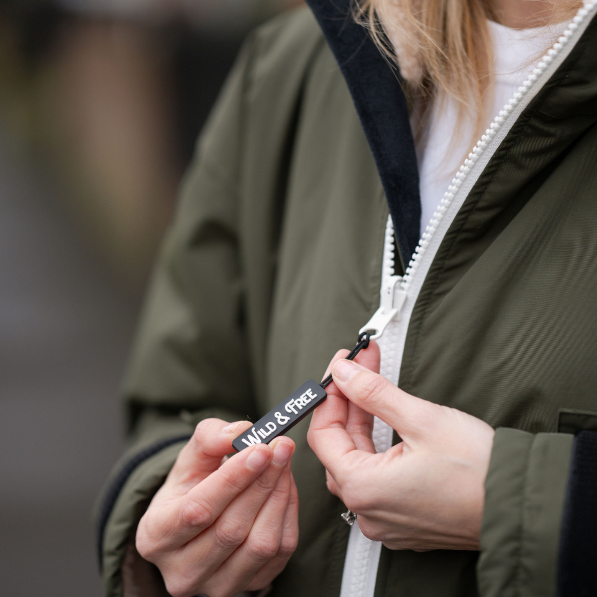 Raincoat & Changing Robe in One - The Classic Cobe Olive Green