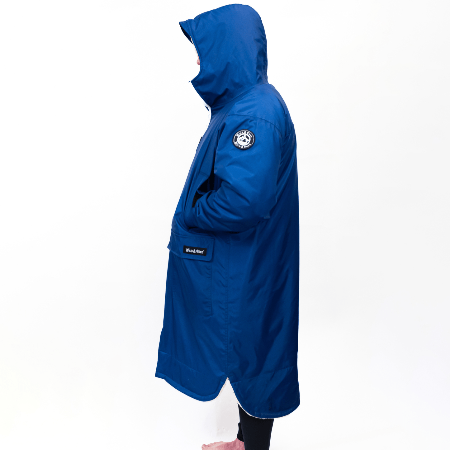 Midnight Navy | The COBE Adults | Luxury Changing Robe & Coat in One