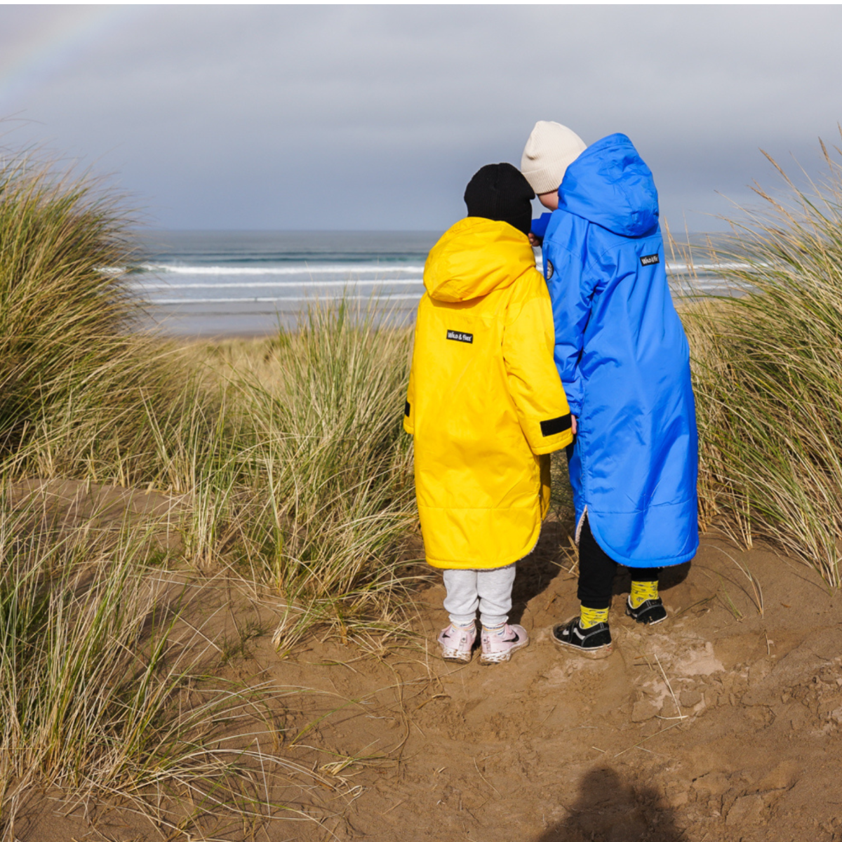Children's Waterproof Coat & Changing Robe in One