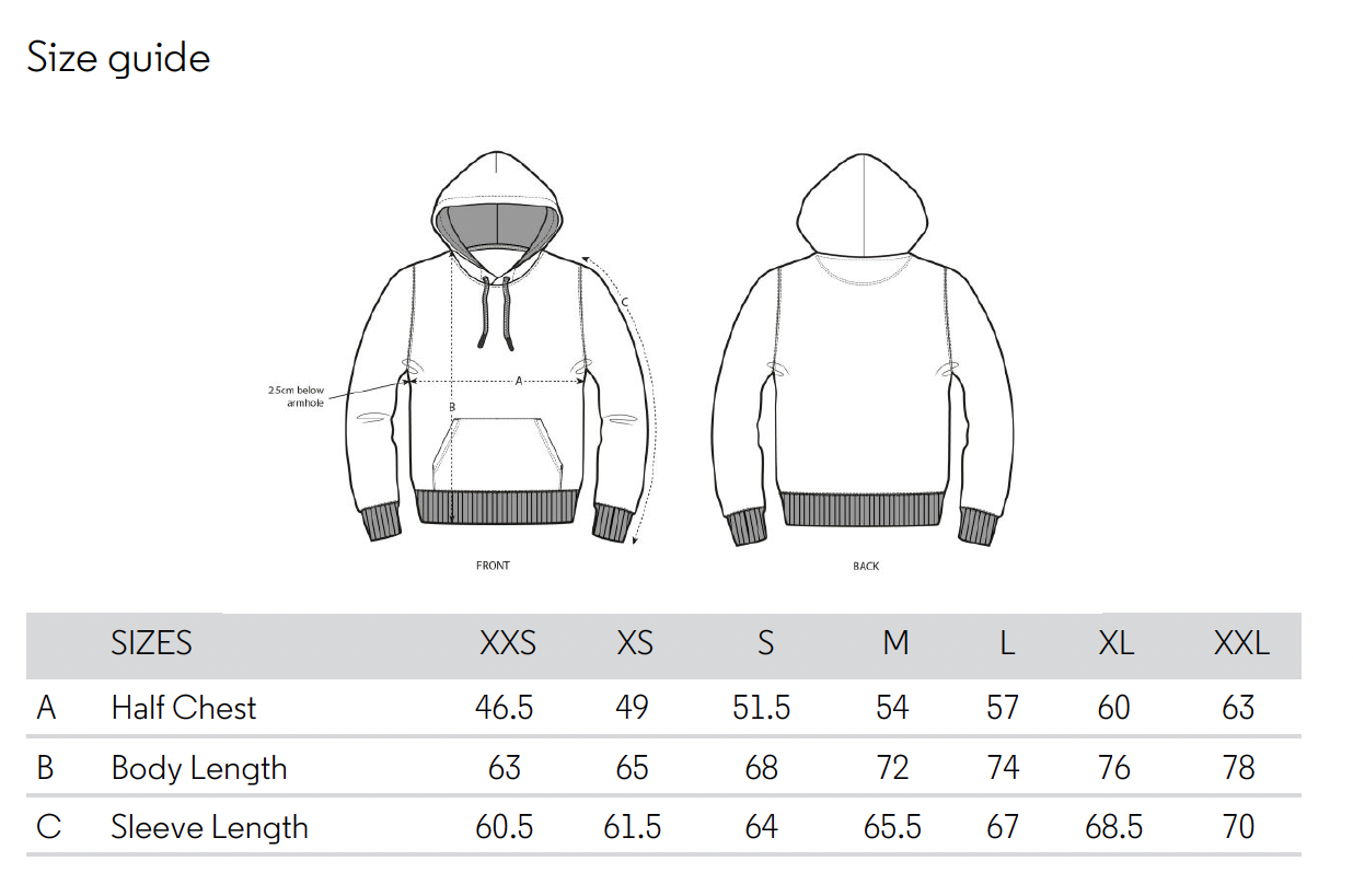 Size guide