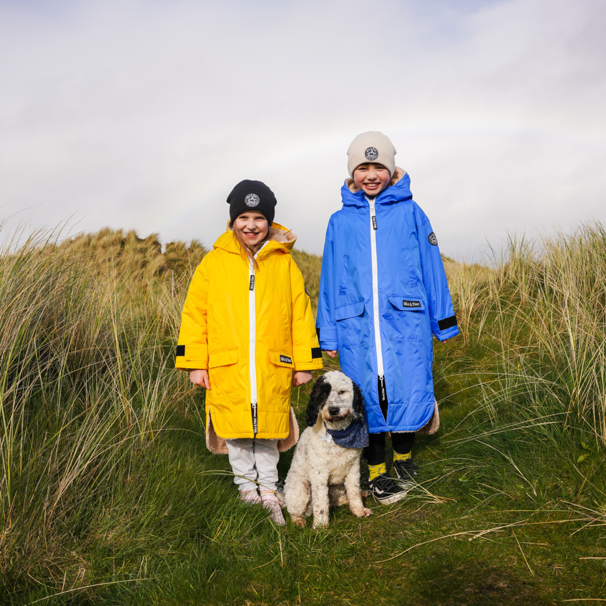 Yellow and Blue Waterproof Coat and Swim Robe (COBE) - Wild and Free Outdoors