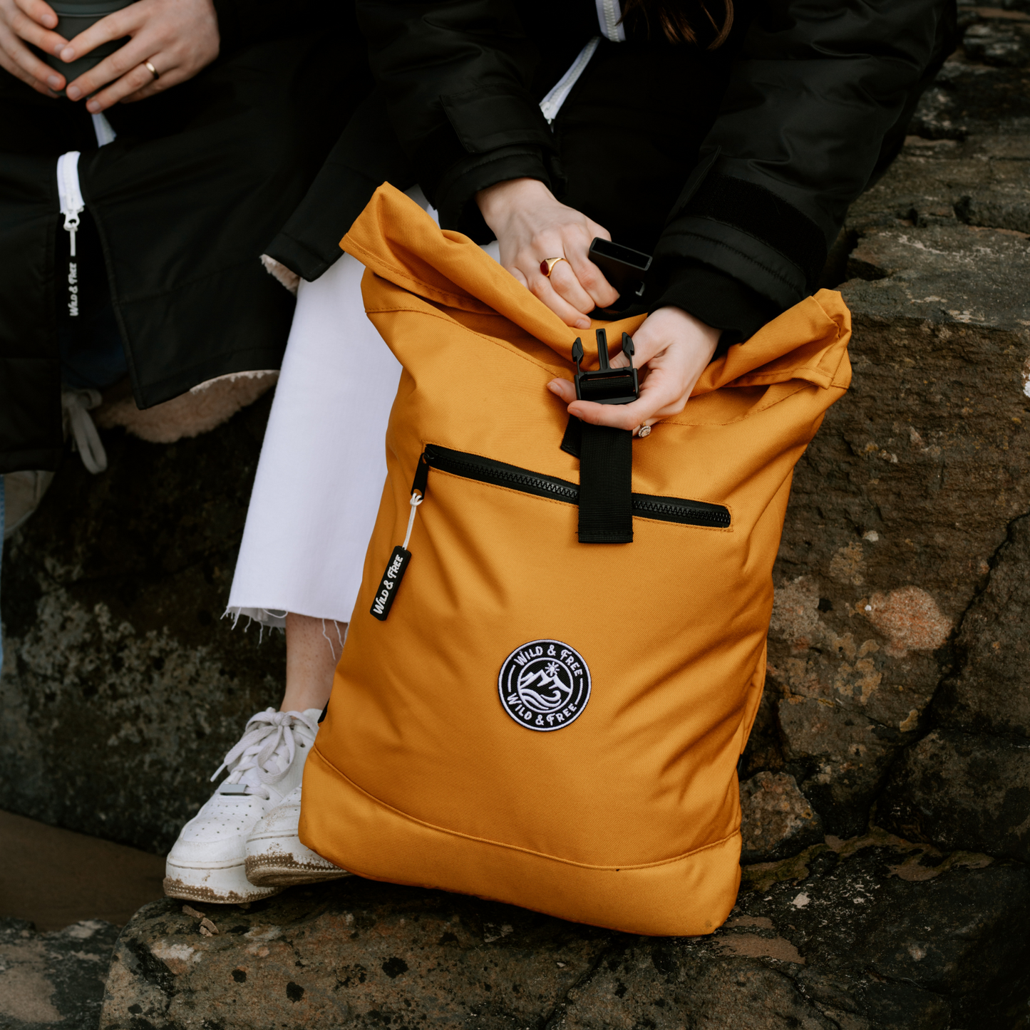 The Mustard Backpack - Photography Sample