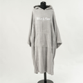Large Grey Towel Robe (hover)