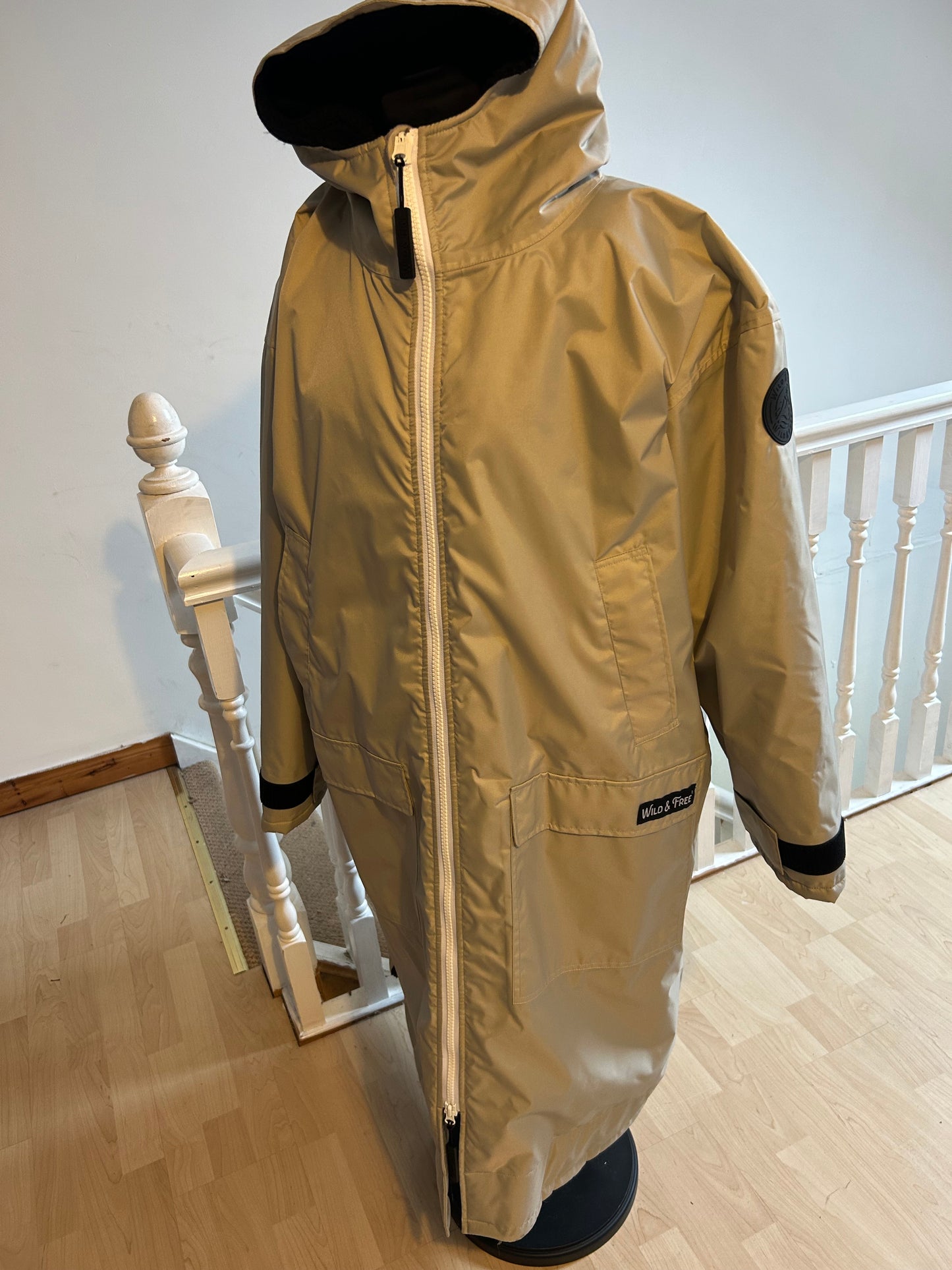 Large Stone Cobe with Black Sherpa Lining